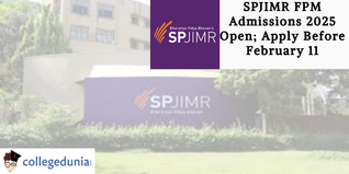 SPJIMR FPM Admissions 2025 Open; Apply Before February 11